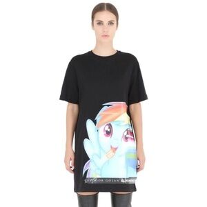 Fyodor Golan My Little Pony Cotton Jersey T Shirt Dress